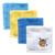 Luvable Friends Baby Boy Super Soft Cotton Washcloths, Blue Monkey, One Size