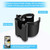 Elenxs Wheelchair Cup Holder With Phone Holder 2 In 1 Walker Cup Holder Stroller Cup Holder Universal Bike And Wheelchair Water Cup Holde