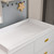 Aiegle 6 Drawer Dresser For Baby Nursery With Changing Table White