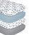 The Peanutshell Fitted Crib Sheets For Baby Boy Or Baby Girl, 4 Pack Set, Blue Dino