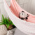 Portable Children Hammock Swing Indoor Outdoor Hanging Basket Kids Cotton Cloth Bag Chair Baby Room Home Decorations Pink
