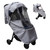 Willstar Baby Stroller Universal Weather Dust Wind Shield Waterproof Clear Rain Coat