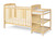 Tgrcm-cz Ramsey Crib And Changer Combo Natural