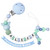 Tyry.hu Personalized Pacifier Clip With Name,send Your Baby's Name To Start Customizing Unisex