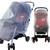 Mosquito Net For Strollers Car Seats Cradles Universal Size Insect Netting,white