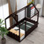 Twin Size Toddler House Bed With Roof And Fence For Kids Bedroom, No Slat And Box Spring Needed, Espresso