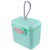 Large Capacity Milk Powder Box Sealed Storage Tank Portable Storage Container For Baby (green)