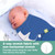 Keababies Organic Cotton Baby Swaddle Sleep Sacks, Swaddle Wrap For Newborn, Infant (frost)