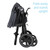 Maxi-cosi Zelia² 5-in-1 Modular Travel System, Northern Grey
