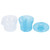 Powder Container Cup, Powder  Dispenser Portable Pp Material Detachable Large Capacity Double Layer  For Home Kitchen For Housewife Blue