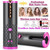 Automatic Hair Curler-cordless Wand Curling Iron-portable Auto Crimper Hair Waver, Rechargeable Hair Waver With Lcd,timer Settings& 6 Temperature, Auto Shut-off Hair Styling Tools For Women