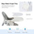 Adjusting Folding High Chair For Babies & Toddlers W Detachable Leather Cushion