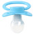 Cutieplusu Adult Sized Pacifier Dummy For Adult Babies-large Shield Blue