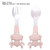 Opolski 2pcs/set Portable Kids Tableware Cartoon Design Portable Stainless Steel Infant Dining Spoon Fork Set For Feeding