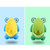 Boys Pee Toilet Frog Kids Potty Urinal, Removable Bowl Insert To Clean And Hygienic Green