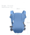 Jmh Baby Carrier Back/front Carrier Adjustable For Infant 3-24 Months, Backpack Hip Seat Carrier For 3.5-15 Kg Baby