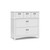 Graco Story 3 Drawer Customizable Classic Vertical Dresser White Finish