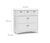 Graco Story 3 Drawer Customizable Classic Vertical Dresser White Finish