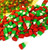 Sweetgourmet Holiday Candy Corn Red, White & Green | Bulk Christmas Candy | 2.5 Pounds