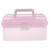 Pink Sewing Painting Storage Box Organizer With Handle