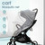 Relax Mosquito Net For Stroller,universal With Mosquito Net Shading Breathable Uv Protection Rainproof Wind Cover With Canopy And Zipper Door For Strollers Bassinets Playards And Portable Mini Crib