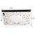 Baby Dispenser Portable Refillable Paper Napkin Holder Reusable Travel Pouch Baby Wet Wipes Box Wipes Container Black 1pcs