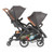 Contours Curve V2 Double Tandem Stroller, Black Herringbone, Unisex