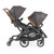 Contours Curve V2 Double Tandem Stroller, Black Herringbone, Unisex