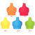 3pcs Silicone Sippy Cup Lid For Babies Toddlers Anti-scalding Spill Proof Bottle Cup Lid - Yellow
