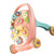 Cozyroom Baby Learning Walker Hand Push Music Colorful Toys 6 Months+ Toddler Pink