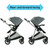 Graco Modes Element Lx Travel System, Lanier