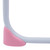 Anqidi Infant Cradle, Electric 5-speed Auto-swing Baby Crib Infant Bluetooth Music Rocking Basket W/remote (pink)