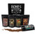 Bones Coffee New World Tour Sample Pack 4oz Medium Roast Coffee Pack Of 5