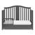 Graco Solano 5-in-1 Convertible Baby Crib With Drawer Gray