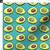 Spoonflower Fabric - Avocado Green Fruit Kids Summer Food Greenery Blue Print Printed On Minky Fabric By The Yard - Sewing Quilt Backing Plush Toys