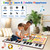Allaugh Baby Musical Piano Mat, Floor Dance Toys With 6 Songs Child Keyboard Blanket Music Touch Play Mat Xmas Gift