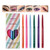 6 Colors Eyeliner Pen Set,pearl Eyeliner Kit Metallic Eyeliner Pencil Glitter Eyeliner For Women Eye Liner Professional Eye Makeup Set Colorful Eyeliner Eye Color