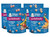 Gerber Snacks For Baby Wonder Foods Superfood Hearts Variety Pack, 2 Quinoa Strawberry Banana Broccoli & 2 Quinoa Orange Carrot, 1 Ct