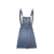 Zoiuytrg Women Denim Strap Dress Pocket Bib Overall Dress Button Camouflage Denim Suspender Skirt