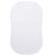 Halo Bassinets 100% Organic Cotton Fitted Sheet - White