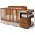 Delta Children Royal 4-in-1 Convertible Baby Crib And Changer, Greenguard Gold Certified, Warm Honey