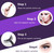 Mgtel Magnetic Eyelashes With Eyeliner Kit, Magnetic Lashes Natural Look, Reusable False Eyelashes Magnetic, Waterproof Magnetic Eyeliner [5 Pairs]