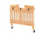 L.a. Baby Compact Folding Wood Commercial Crib - Natural