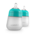 Nanobebe Flexy Silicone Bottles, 2 Pack, Teal, 9oz