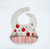Unisex Silicone Bib With Pouch (apple)