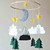 Boys/girls Baby Crib Mobile Woodland Night Nursery Mobile Decoration Felt
