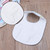 Estone Random Style Baby Bib Velvet Waterproof Baby Care Feeding Printing Bibs Towel Multi Color