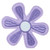 Sammy & Lou Lilac Flowers Musical Crib Mobile
