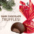 Dove Truffles Christmas Dark Chocolate Candy Holiday Gift Tin, 6 Oz