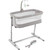 Homfy Baby Bassinet Baby Bedside Sleeper, Adjustable Baby Bedside Crib For  Infant/baby - Gray